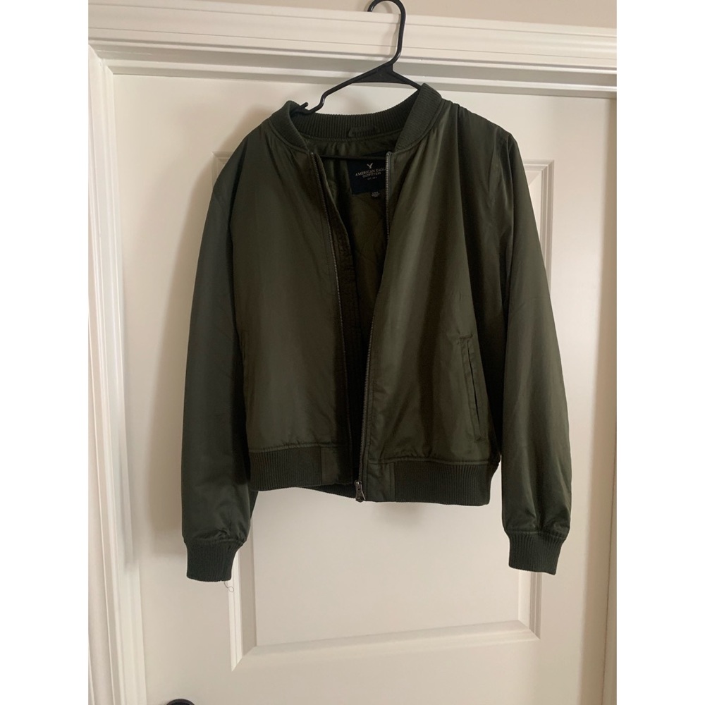 American Eagle Army Bomber Jacket - image 1